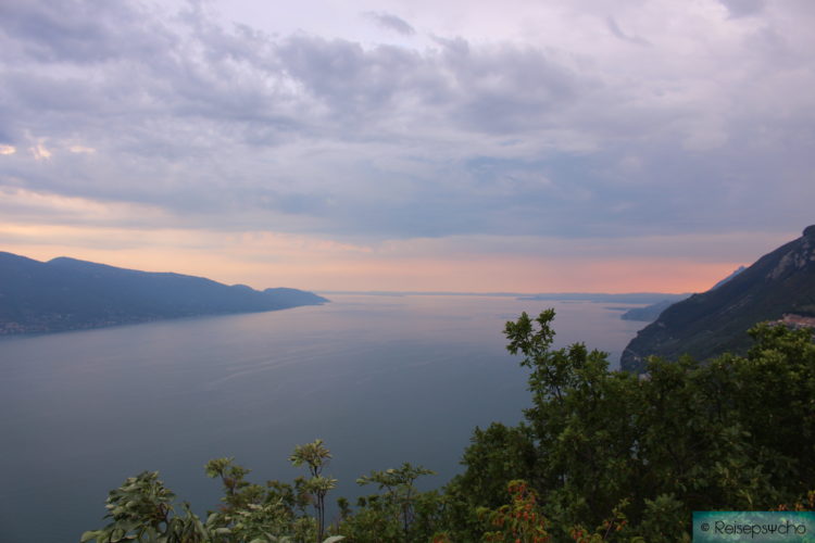 Sonnenuntergang am Gardasee