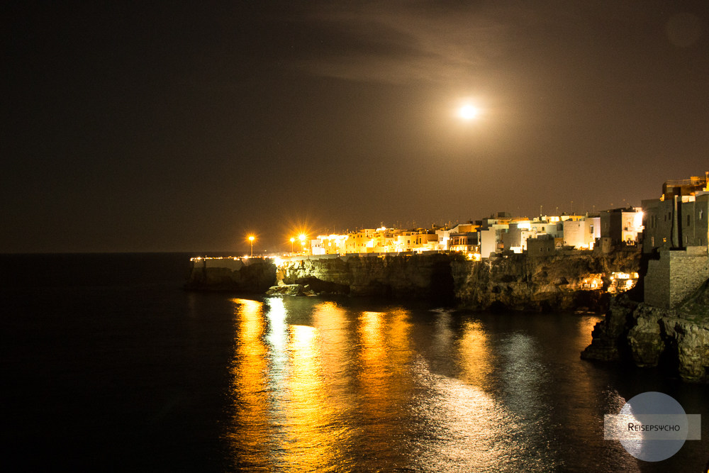 Polignano a Mare bei Nacht