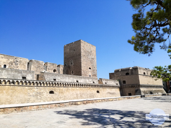 Das Castello Normanno-Svevo in Bari