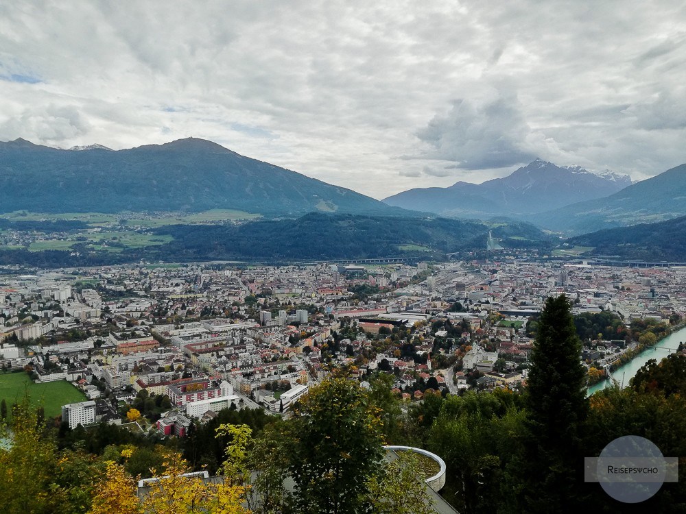 Innsbruck von oben – Dachterrassen und Berge