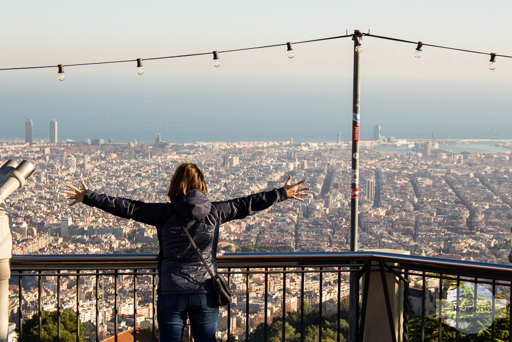 Der Ausblick vom Tibidabo