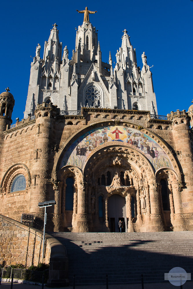 Am Tibidabo in Barcelona