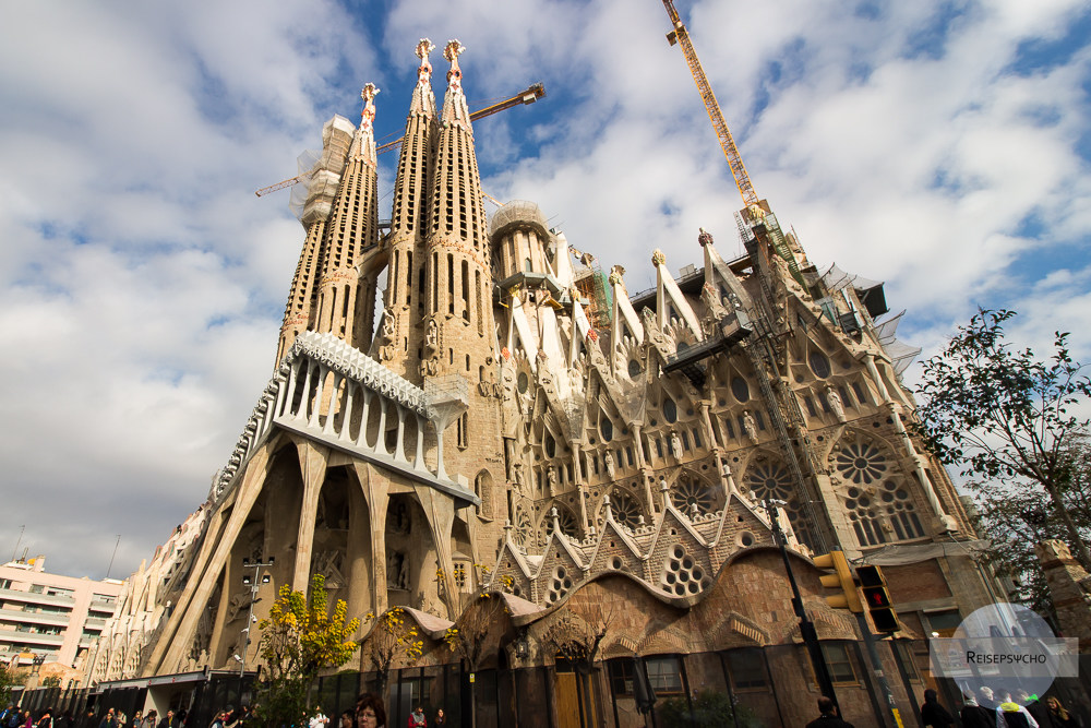 Die Sagrada Familia in Barcelona