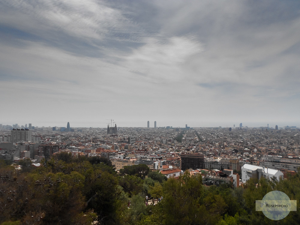 Aussicht vom Park Güell