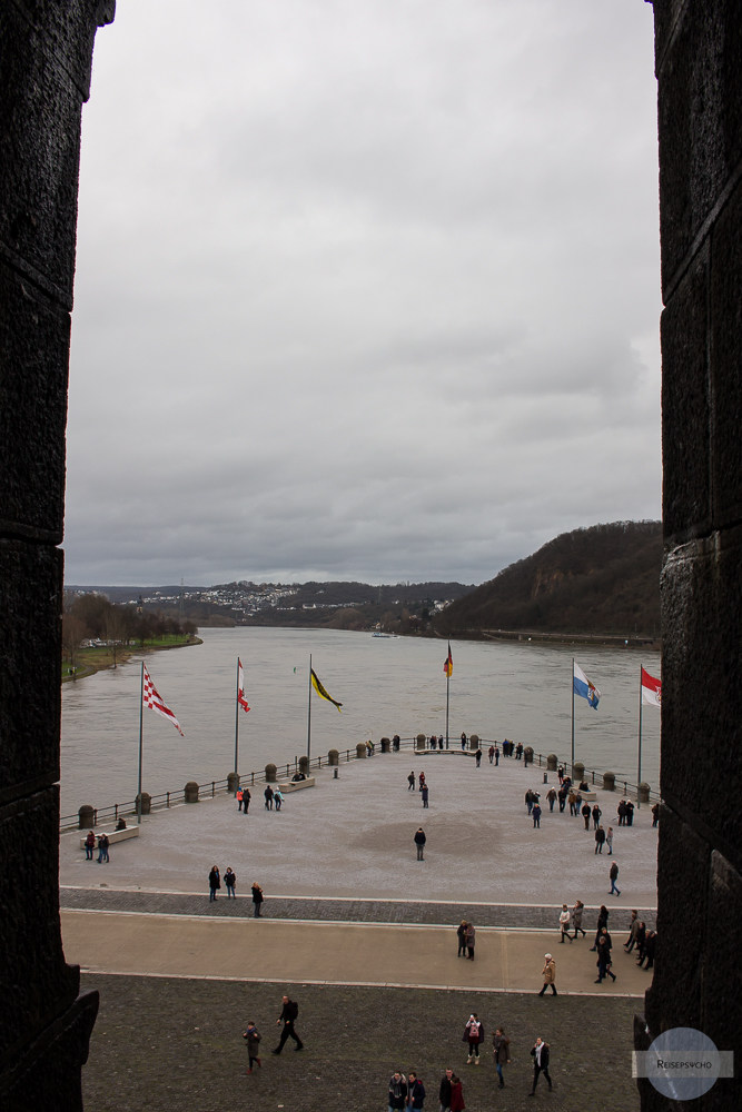 Zusammenfluss Rhein und Mosel am Deutschen Eck