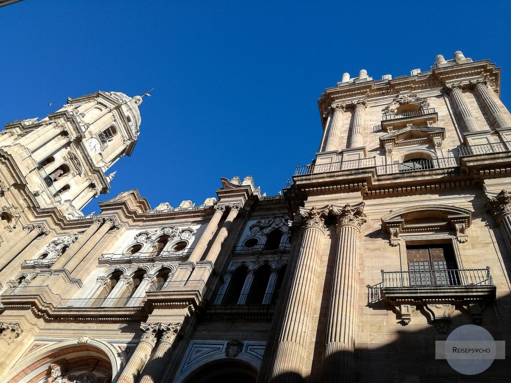 fehlender Turm an der Kathedrale in Malaga