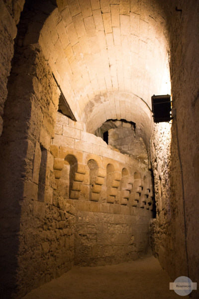 Ausgrabungen im Castello Aragonese