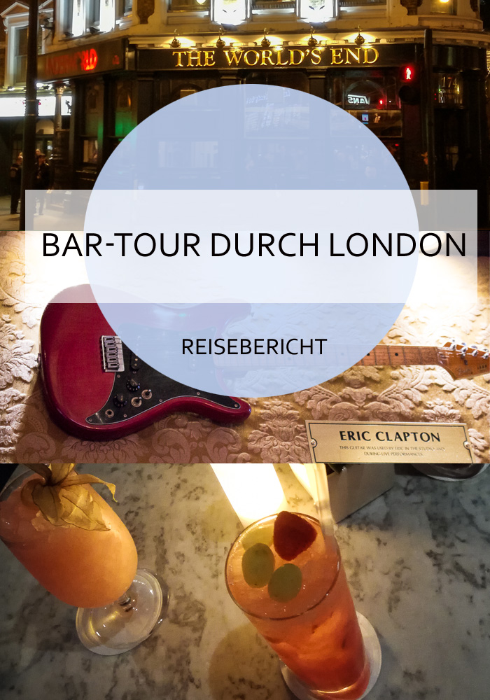 5 verschiedene, sehenswerte Bars in London #london #bar #pub #cocktail #bartour #citytrip #england #hardrock #drinks #reise #reiseblog #bericht