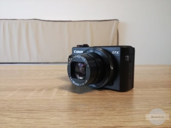 Kamera Canon G7X II - ein Muss im Reisegepäck