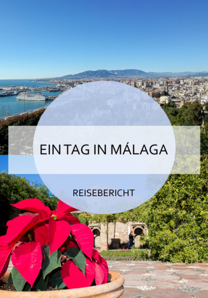 Was du an einem Tag alles in Málaga unternehmen kannst, liest du hier! Die wunderschöne Stadt in Andalusien bietet für Tagesgäste viele Möglichkeiten und ist reich an Sehenswürdigkeiten. #malaga #andalusien #aneinemtag #eintag #tagesausflug #städtetrip #stadtammeer #reise #travel #reiseblogger #reisebericht #spanien #mittelmeer