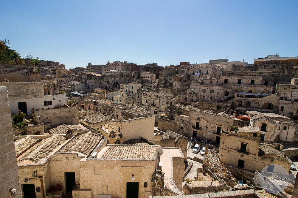Blick auf Matera