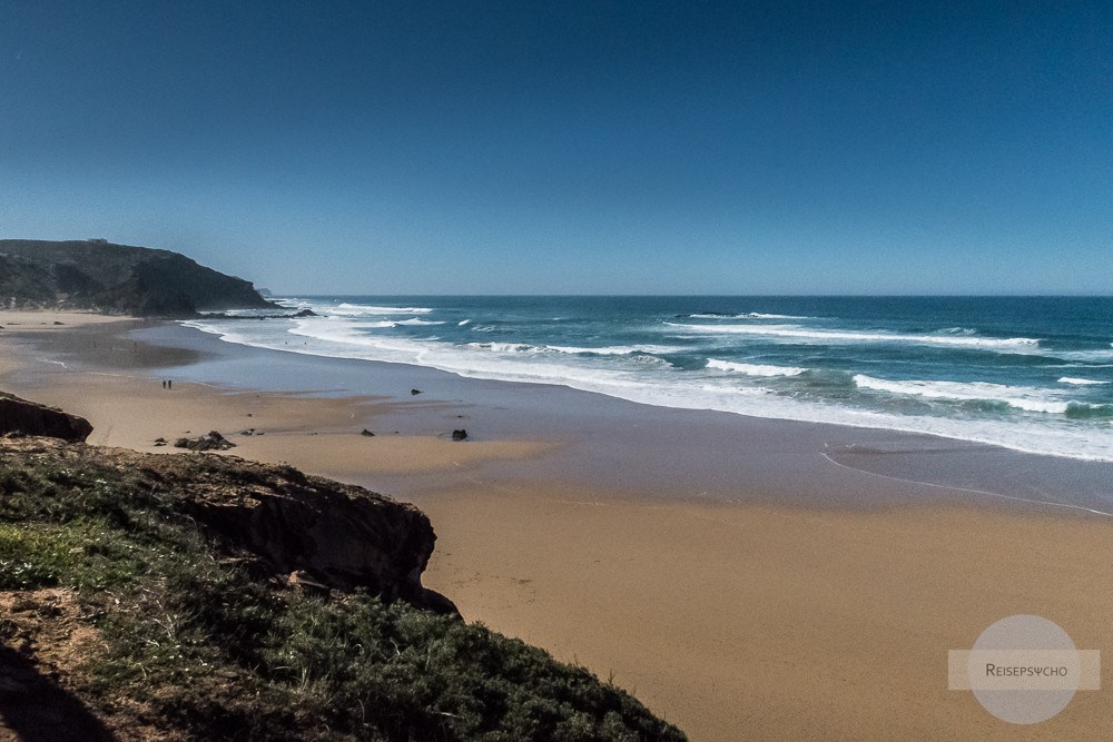 Praia do Amado an der Costa Vicentina an der Algarve