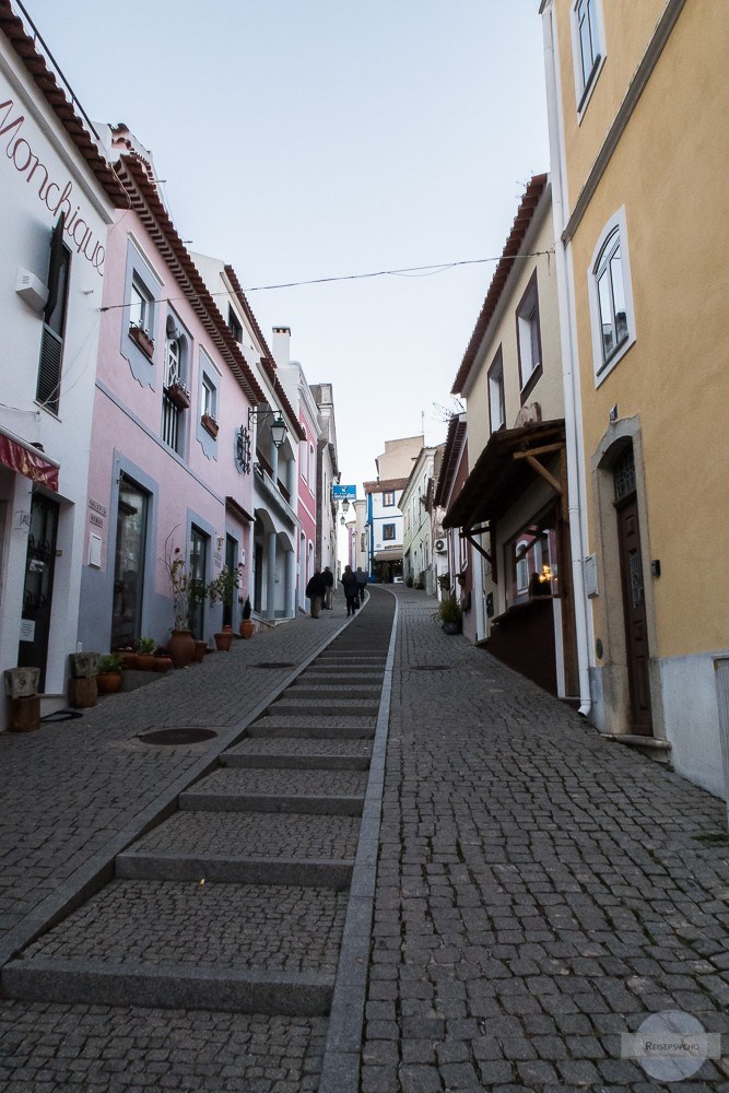 Steile Gasse in Monchique