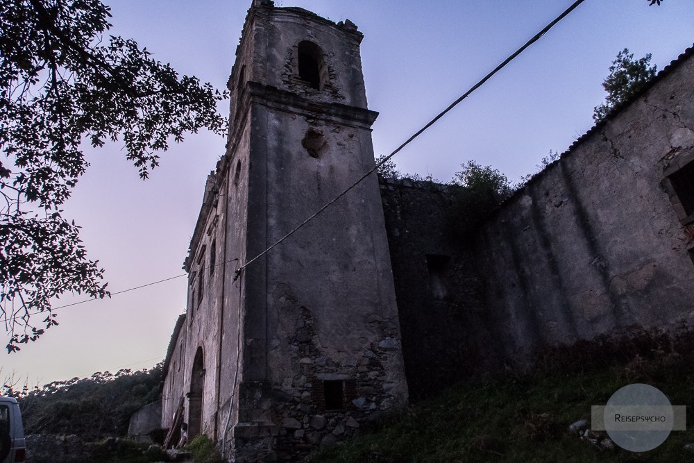 Ruine einer Kirche in Monchique