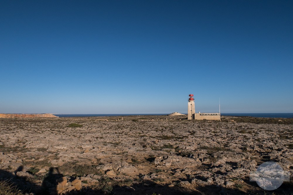 Leuchtturm bei der Fortaleza de Sagres