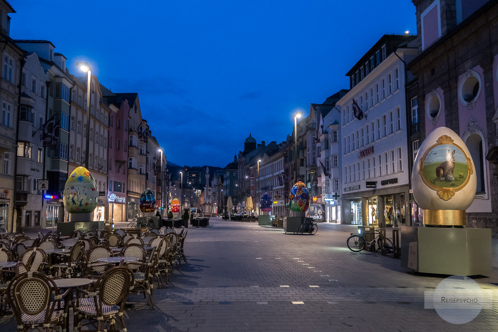 Innsbruck in der Morgendämmerung