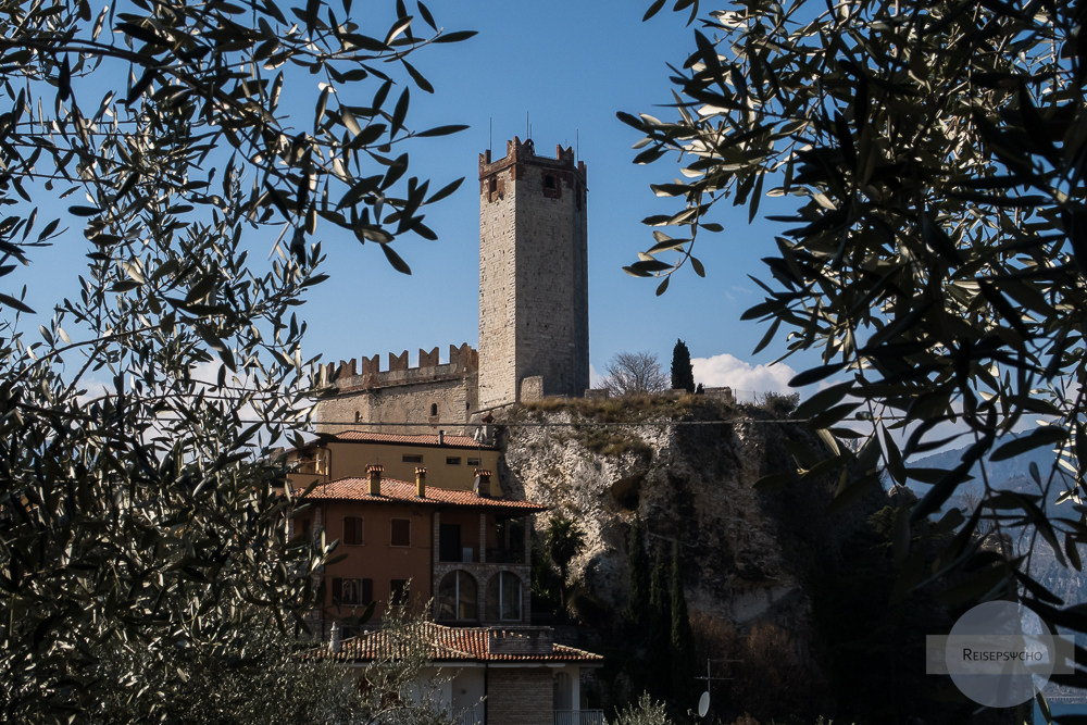 Im Castello von Malcesine hatte Goethe damals einige Schwierigkeiten