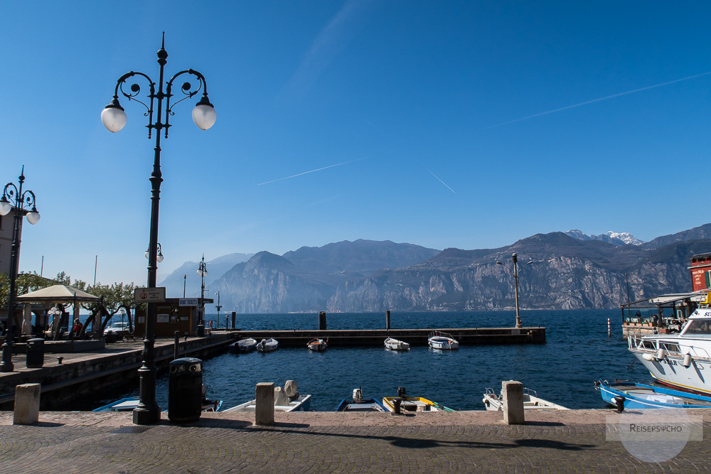 alter Hafen / Portovecchio von Malcesine am Gardasee