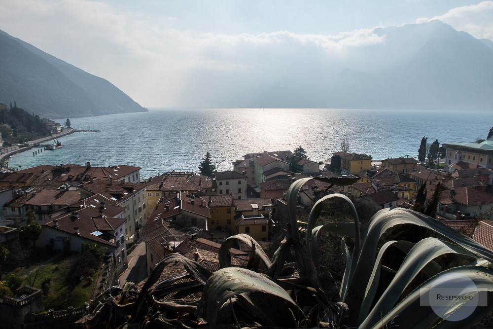 Blick vom Belvedere in Torbole auf den Gardasee