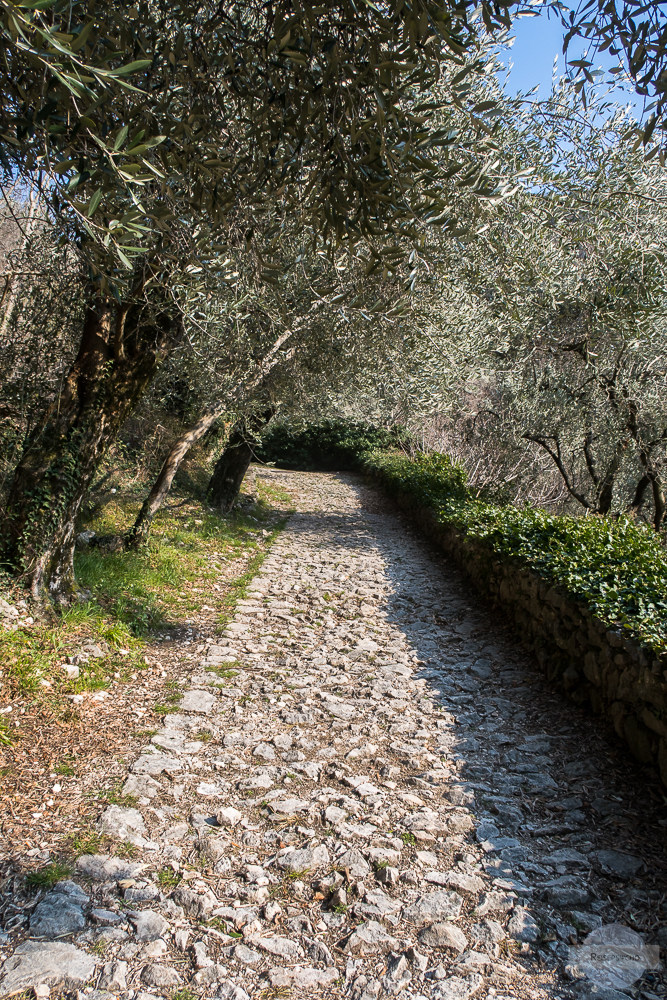 Durch das Valle di Santa Lucia hinauf nach Nago