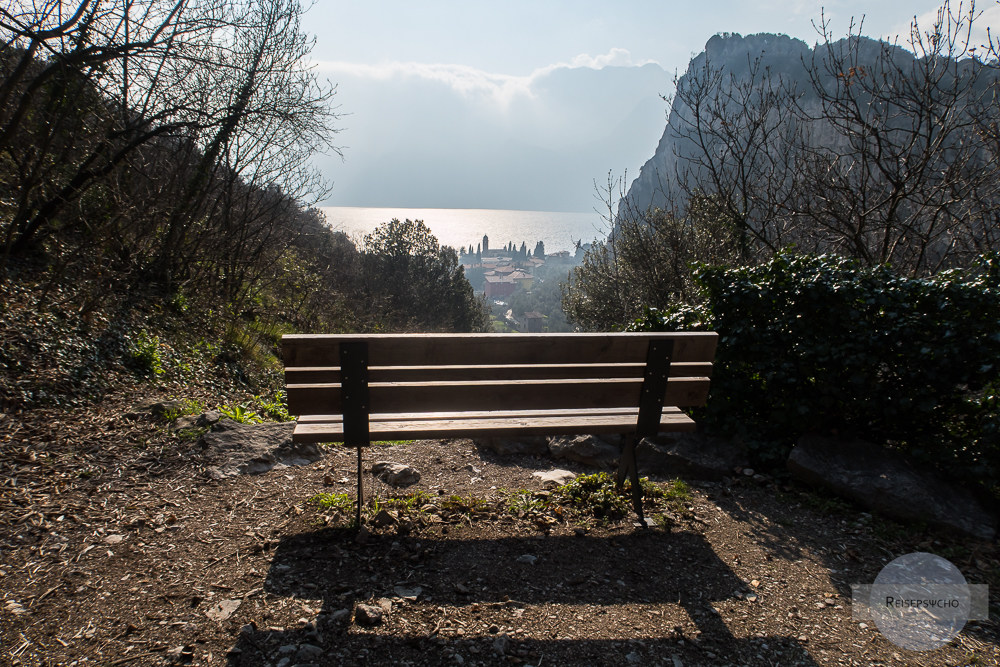 Rastplatz im Valle di Santa Lucia zwischen Nago und Torbole
