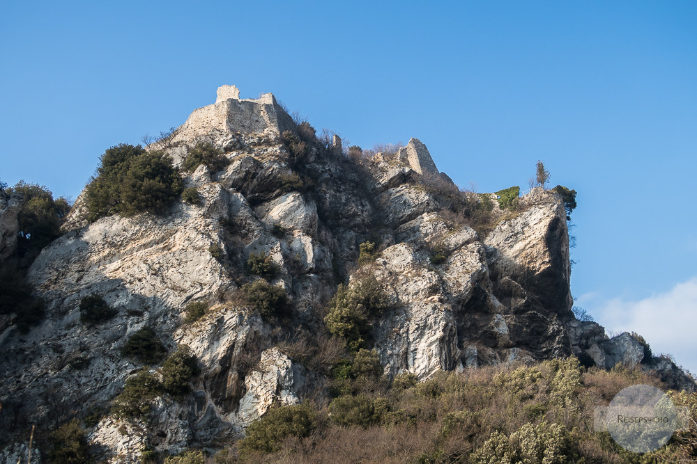 Das Castel Penede in Nago-Torbole am Gardasee
