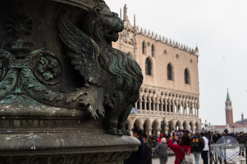 Löwe am Markusplatz in Venedig