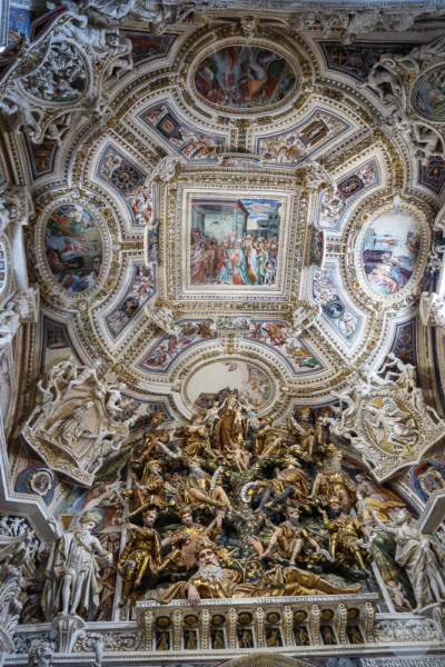 Das Deckengemälde von San Domenico in Castelvetrano