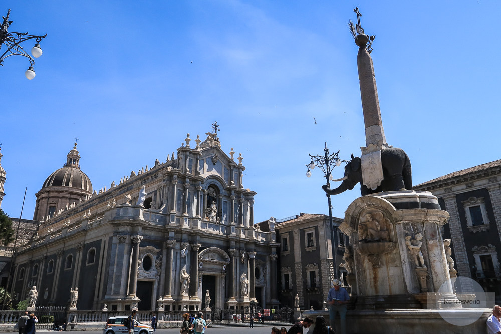 Die Kathedrale und der Elefant - das Zentrum von Catania