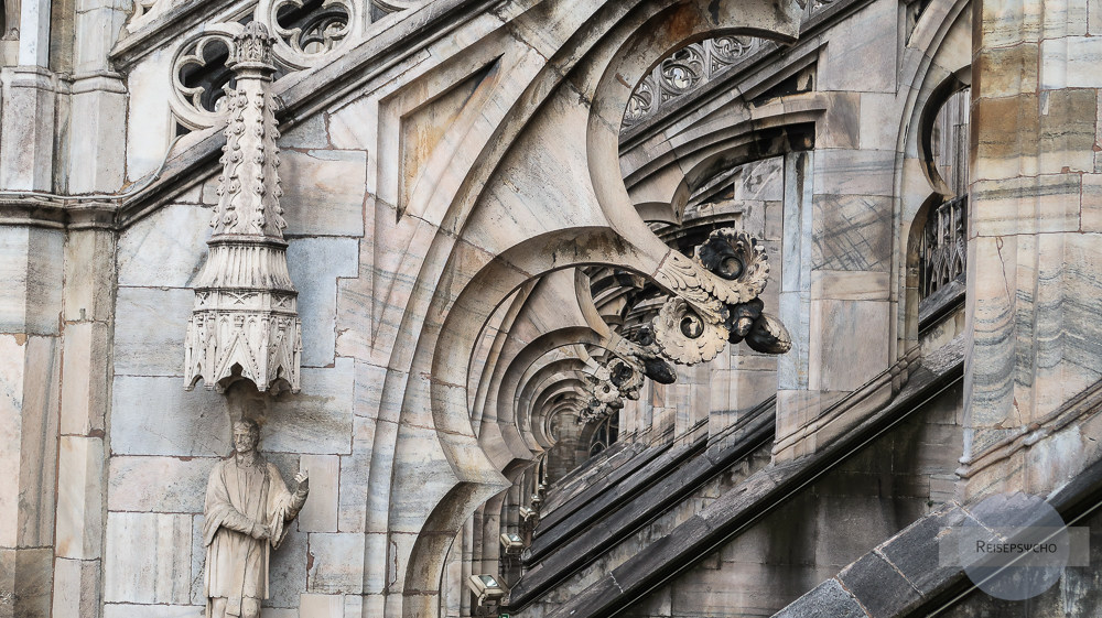 Verzierungen am Mailänder Dom