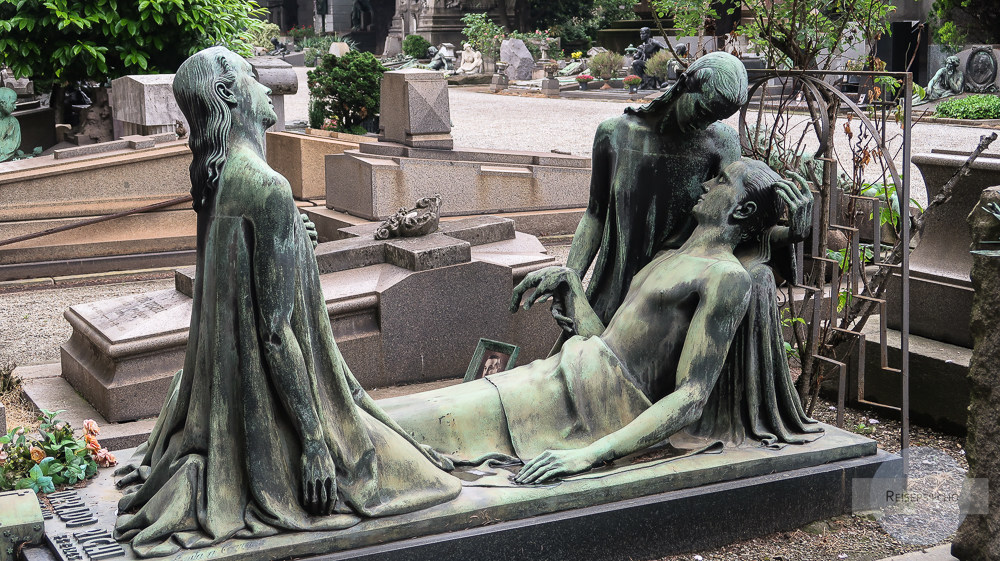 Friedhof der Monumente in Mailand