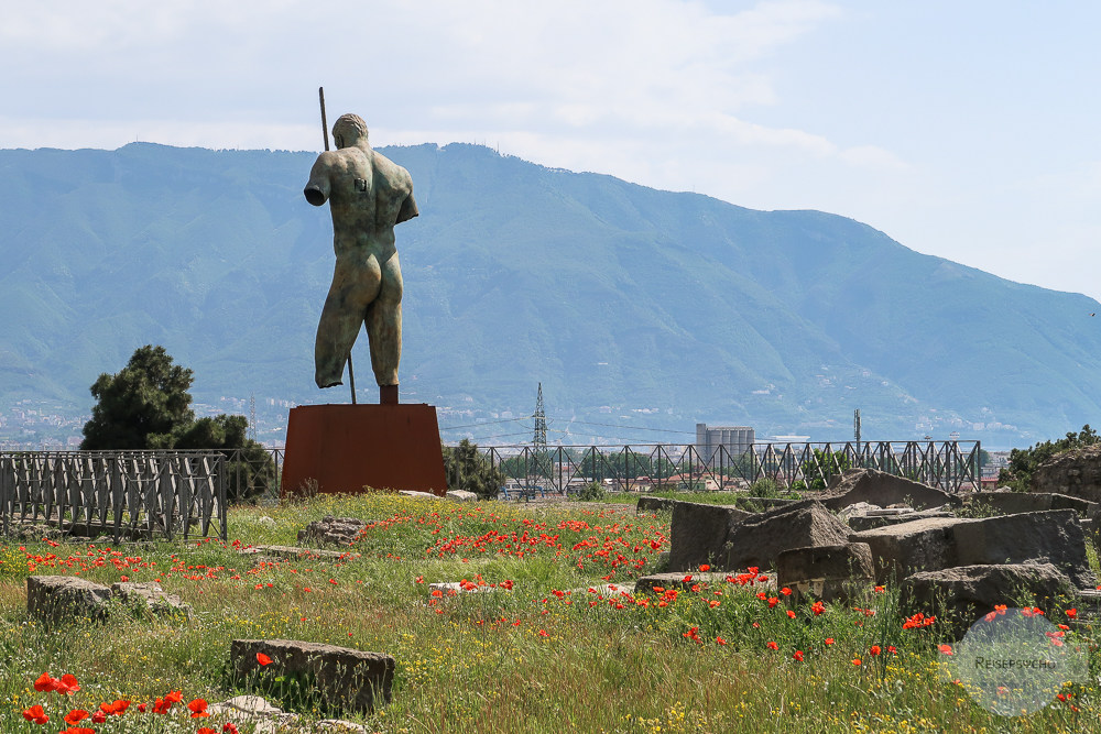 Statue in Pompeji