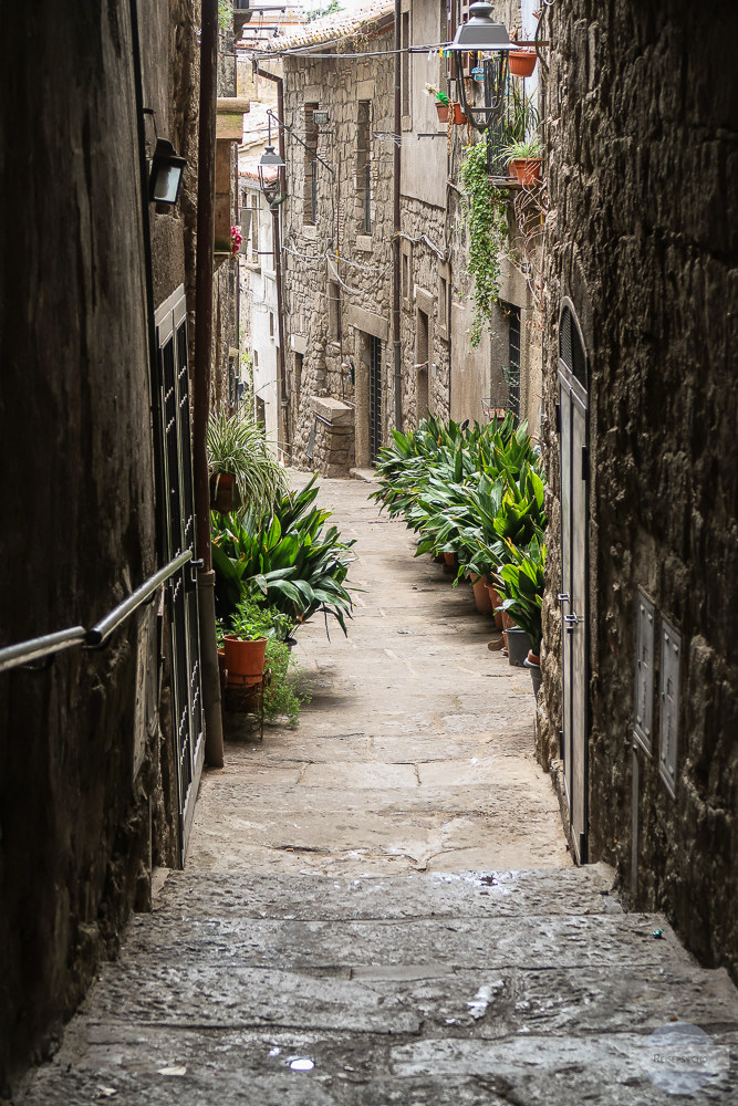 Die alten Gassen von Viterbo