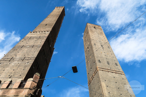 Bologna Turm Torre dei Asinelli und Garisenda