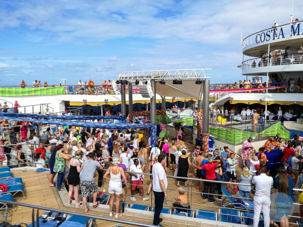 Party am Kreuzfahrtschiff