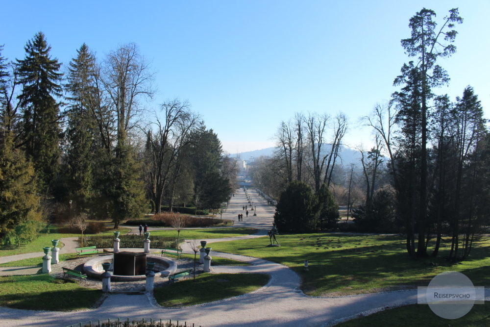 Der Tivoli Park ist eine tolle Sehenswürdigkeit in Ljubljana