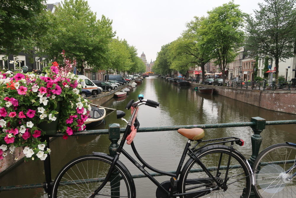 Amsterdam Gracht Fahrrad
