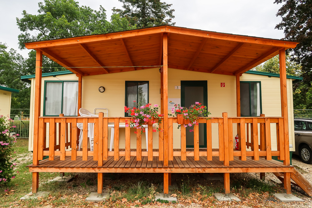 Mobilehome am Campingplatz der Therme Bük