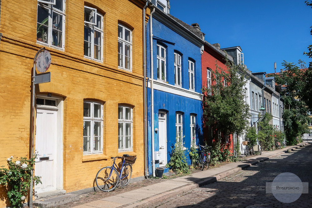 bunte Häuser in Kopenhagen