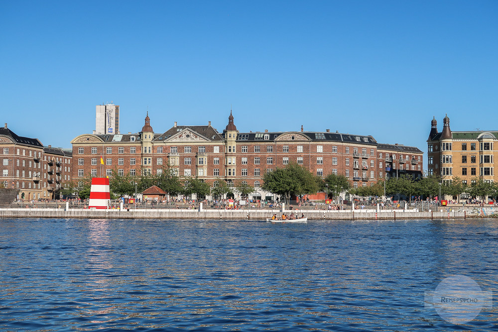 Baden in Kopenhagen im Sommer