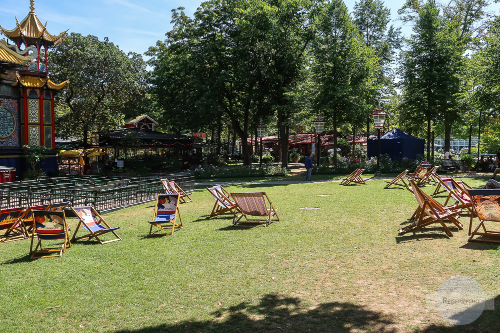 Tivoli - Park im Sommer