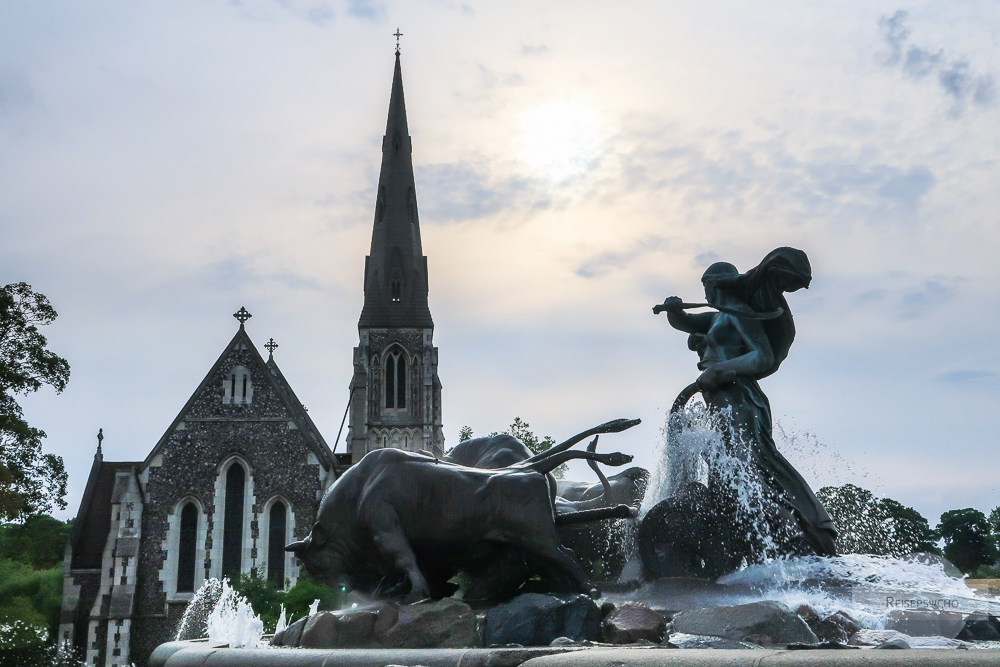 Gefion - Springbrunnen in Kopenhagen