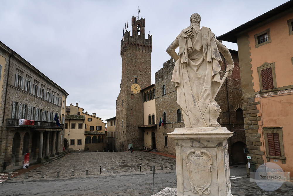 Arezzo in der Toskana, Italien