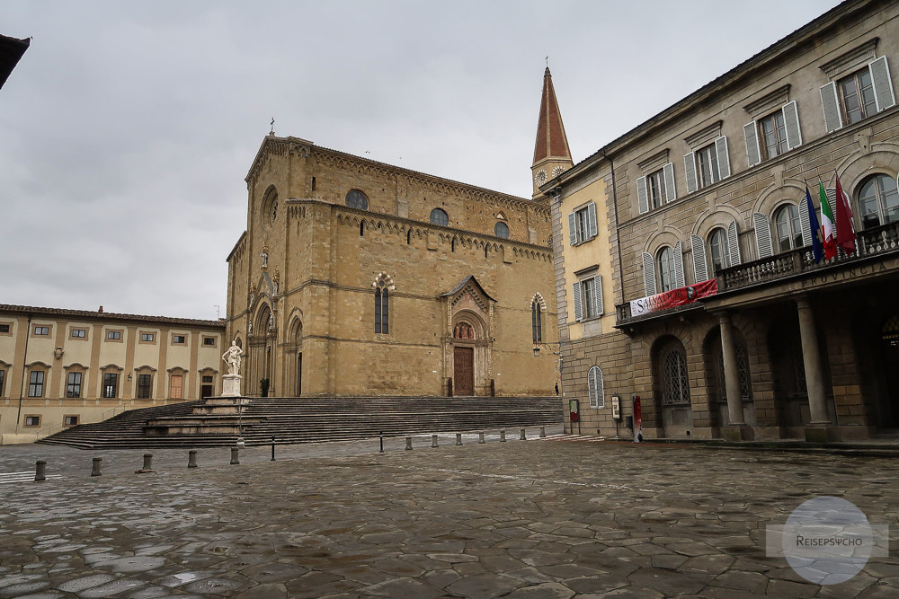 Die Kathedrale San Donato in Arezzo, Italien