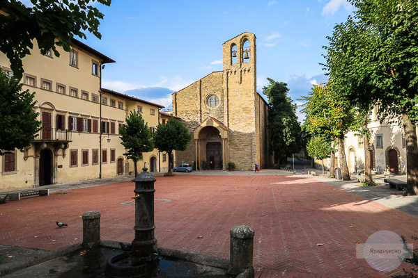 Kirche San Domenico in Arezzo, Italien