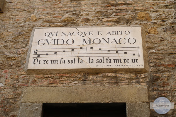 Guido Monaco aus Arezzo