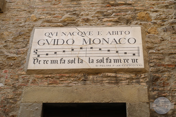 Guido Monaco aus Arezzo