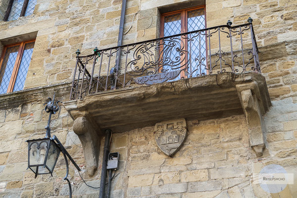 Alter Balkon in Arezzo