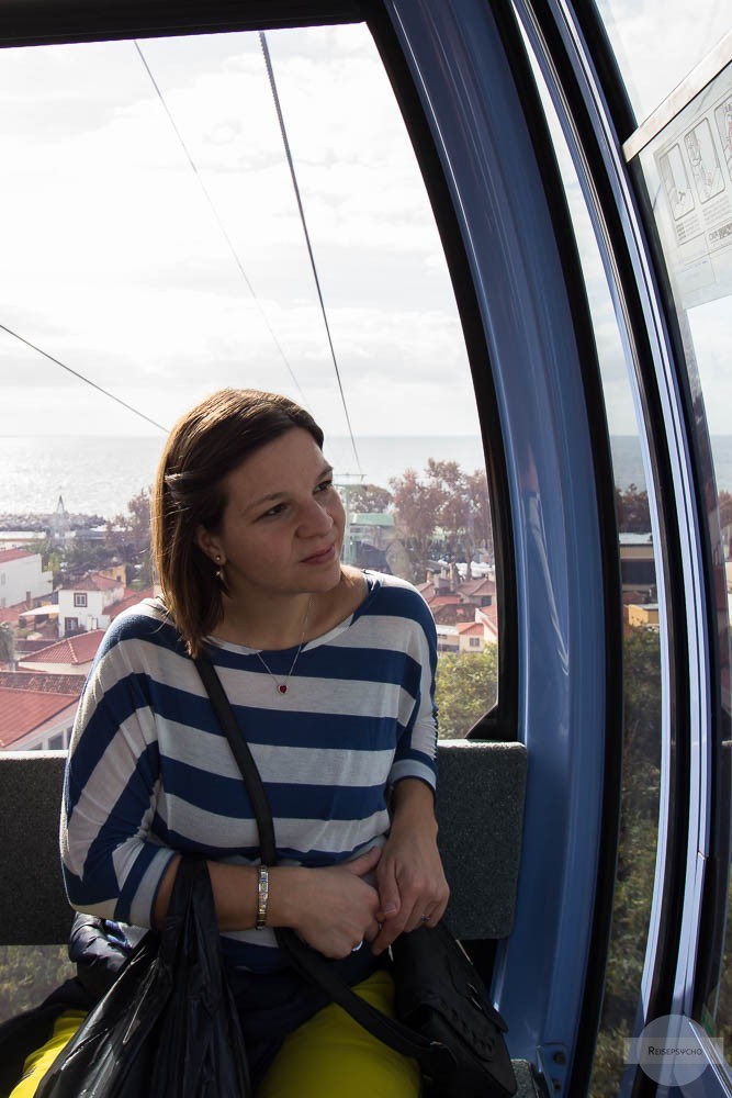 Mit der Seilbahn auf den Monte in Funchal