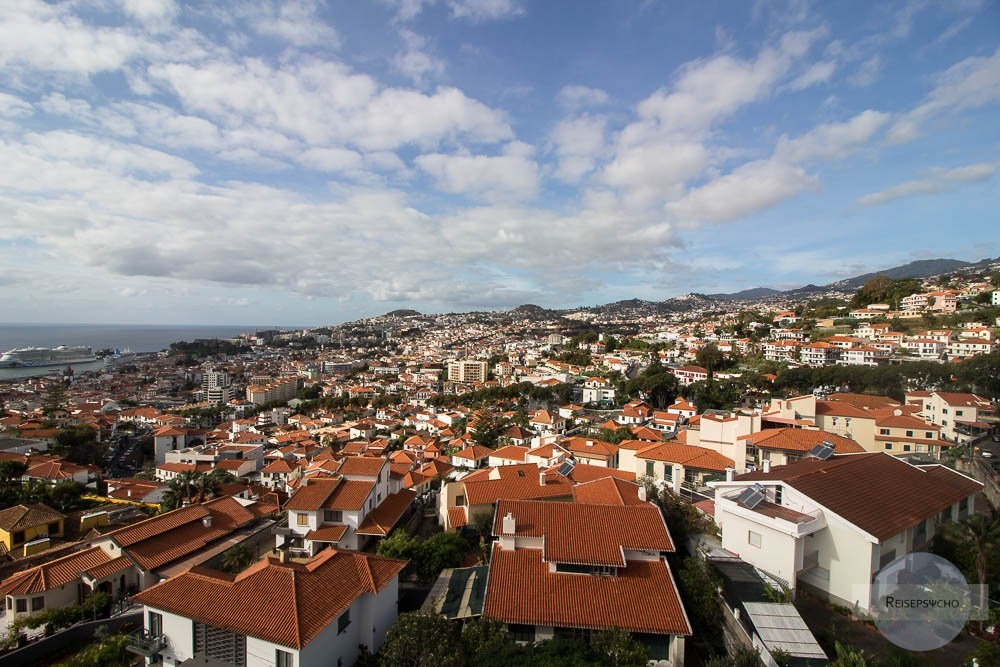 Ausblick Seilbahn Funchal